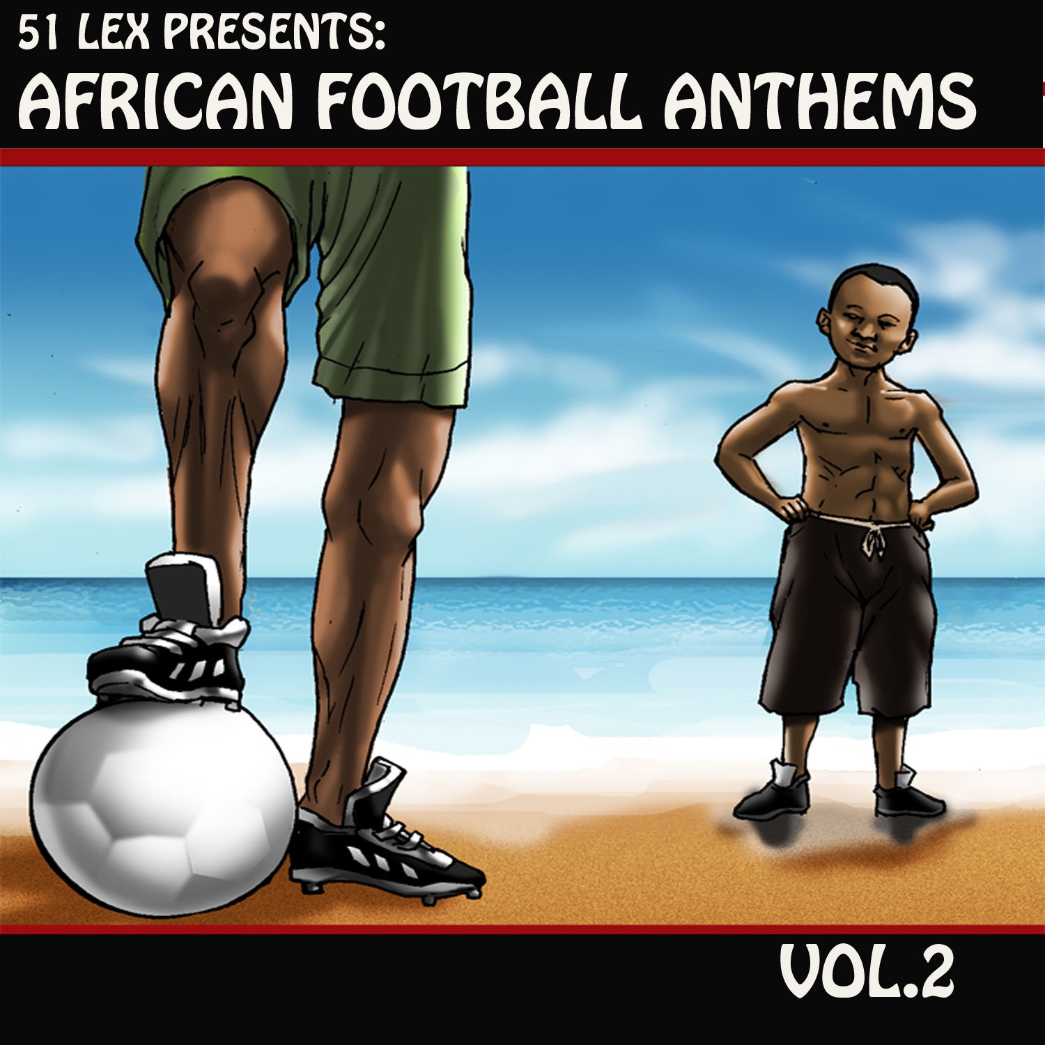 Cover Image for African Football Anthems Vol. 2 – Various Artists