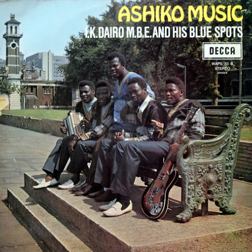 Cover Art for “Ashiko Music – I.K. Dairo And His Blue Spots”